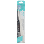 edel+white Eraser Whitening toothbrush in PET box – Flecken einfach wegrubbeln. Stain eraser brush in weiss in Verpackung.