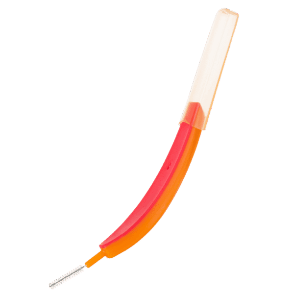 edel+white EasyFlex - SSS Interdental Brush 0.45mm 6pcs in PP box - Pour un nettoyage optimal entre les incisives et les canines