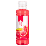 edel+white Fresh&Protect Mouthwash 400ml - Pour une haleine aussi fraîche que l'air des Alpes. Photo produit Bouteille, côté. 