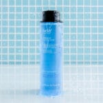 belif Aqua Bomb Hydrating Toner 200ml - Moisturizing facial toner with hyaluronic acid & niacinamide. Image image, toner in the bathroom. 