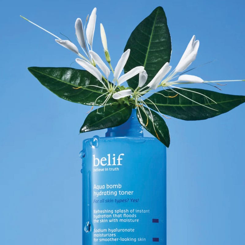 belif aqua bomb toner imagebild ingredients