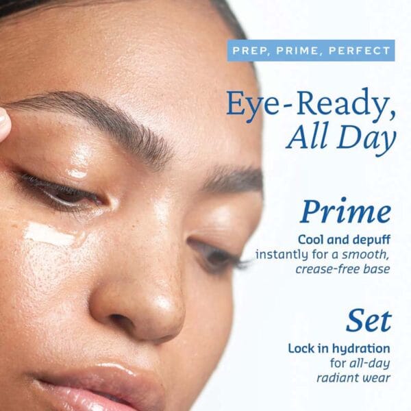 belif Aqua Bomb Depuffing Eye Gel und Cream – eye-ready, all day: prime & set