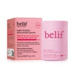 belif Multi Vitamin Pink Lipcerin 15ml – Pflegender Lippenbalsam & Maske mit pinkem Farbton, Cranberry-Erdbeer-Aroma und Multi-Vitamin-Komplex. Abbildung Produktfoto mit Verpackung.