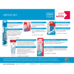edel+white Ortho Set – komplette Zahnpflege-Lösung für Zahnspangenträger, Produktübersicht und Erklärung