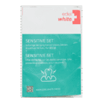 edel+white Sensitive Set – für empfindliche Zähne und gereiztes Zahnfleisch, Foto von der Etikette