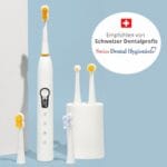Brosse à dents sonique edel+white Sonic Generation Health Suite - Le couteau suisse de l'hygiène bucco-dentaire - recommandée par les plus grands professionnels de la santé dentaire. Hygiénistes dentaires suisses.