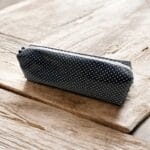 Kosmetiktasche in marineblau/weiss handgemacht Grösse 22x7x5cm Ansicht Imagebild