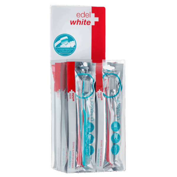 100106 - Flosserbrush Ultrasoft in Folie Cube à 24 Stk offen