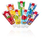 7 Früchtli Gruppe Erdbeere Orange Birne Apfel Melone Blaubeere Kirsche